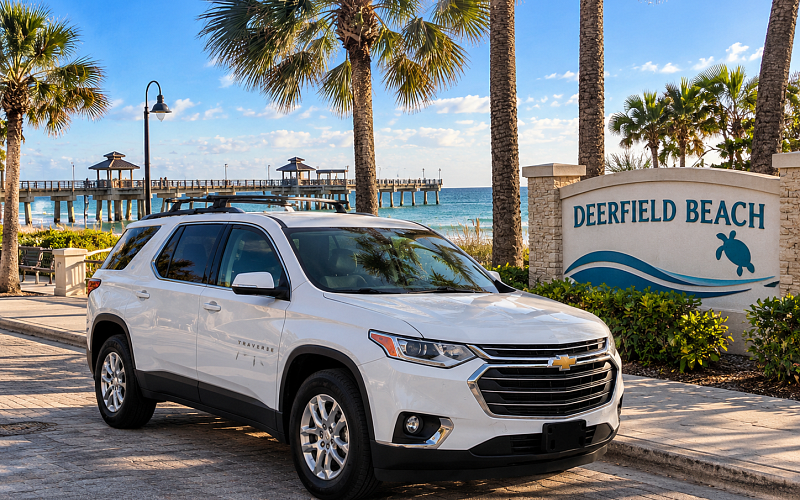 MOOV Rentals Chevrolet Traverse SUV rental in Deerfield Beach Florida
