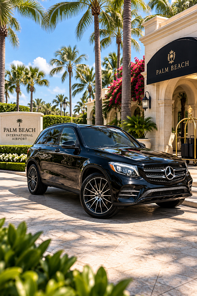 MOOV Rentals Mercedes luxury SUV rental in Palm Beach Florida