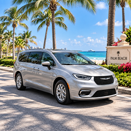 MOOV Rentals minivan rental for families and extended stays in Palm Beach Florida