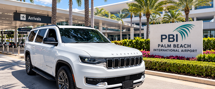 MOOV Rentals Wagoneer SUV rental near Palm Beach International Airport PBI