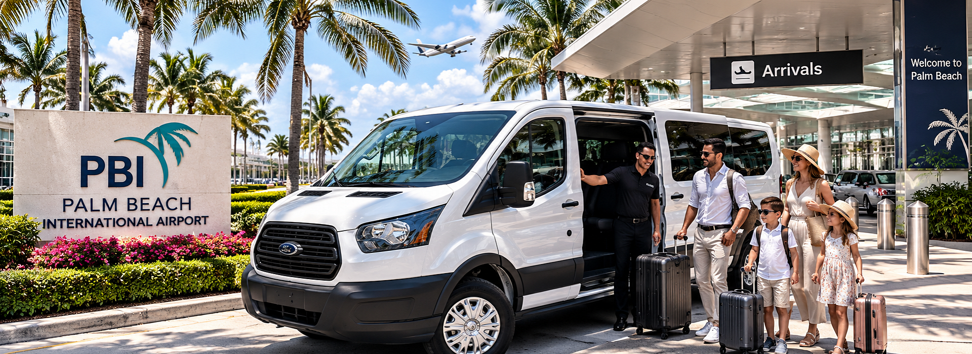 MOOV Rentals passenger van rental near Palm Beach International Airport PBI